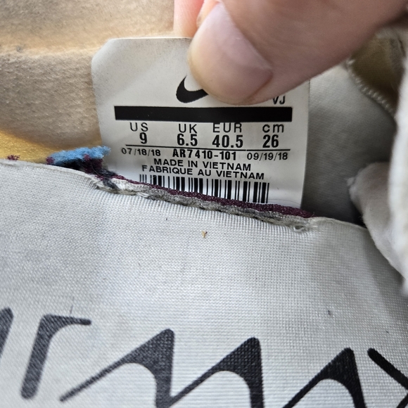 Nike Air Max Dia SE Shoes Women’s 9 White Pale Ivory Running Athletic Sneakers - Picture 8 of 8